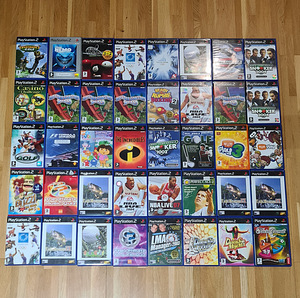 PS2 / Playstation 2 Retromängude kollektsioon- 80tk! (NR2) (2 foto / 3)