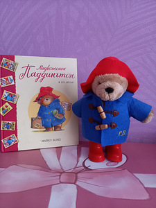Книга Медвежонок Паддингтон и игрушка .