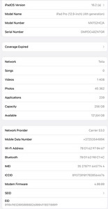 iPad Pro 12.9” 256GB, 4G, 4th Gen + Lisad (3 foto / 3)