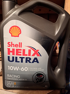 Shell Helix Ultra 10W-60 5x4L (1 фото из 3)