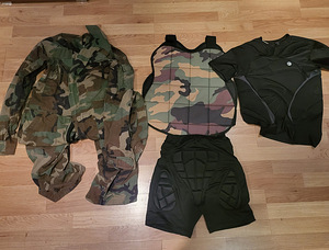 Paintballi varustus ja relvad (2 foto / 4)