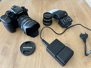 Vähekasutatud Panasonic GH4 kahe objektiivi ja välguga (1 foto / 3)