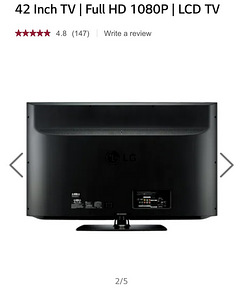 LG tv 42” Full HD (4 foto / 4)