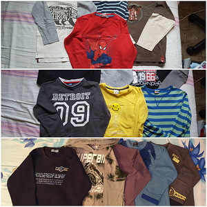 Pluusid p/varrukaga 116-122,122-128,134-140,146-152,158-164 (2 foto / 6)