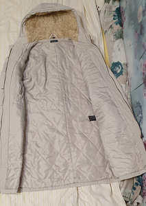 Soojem k/s puuvillane parka, suurus 38-40 (2 foto / 3)