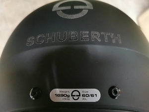Kiiver Schubert C3 PRO, suurus XL, nagu uus