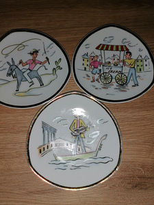 6 BAVARIA portselanrosetti, vintage (3 foto / 8)