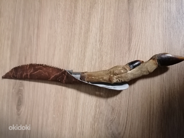 Охотничий нож ручной работы (фото #2)