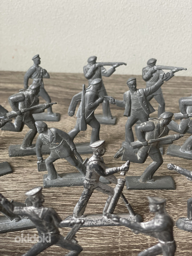Tinast mängusõdurid, vintage NSVL (foto #2)