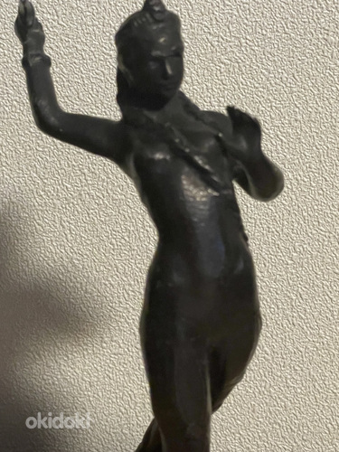 Статуэтка ,, Балерина’’ кaслинское литьё СССР (фото #4)