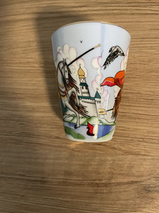 Komplekt 6 maalitud kuldsega pitsist „Tри Богатыря” (7 foto / 10)