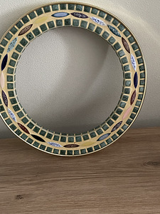 Peegelraam mosaiigiga, vintage. (1 foto / 10)