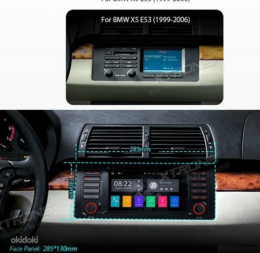 BMW Android Raadio GPS Navi E39 E38 E46 E53 X5 E90 (foto #7)