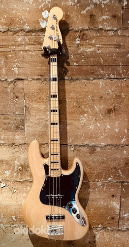 Fender Squier Classic Vibe '70s Jazz Bass (Natural) (foto #1)