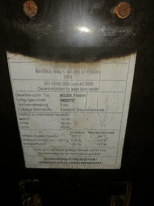 KAMIN, PLIIT, AHI BOZEN 5 KW (3 foto / 5)