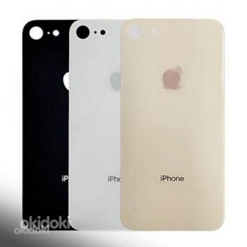 iPhone 8, 8 plus, iPhone X заднее стекло, стекло камеры (фото #1)