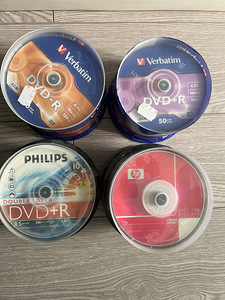 DVD plaadid tühjad, uued