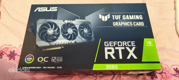 ASUS TUF Gaming GeForce RTX 3060 V2OC Edition 12GB GDDR6 LHR