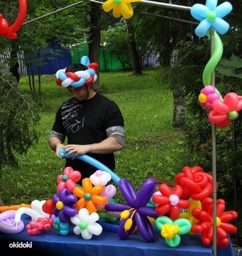 Твистинг из шаров-сосисок на детских праздниках (фото #2)