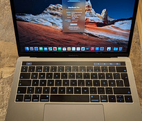 MacBook Pro 13", 2018(Uus aku), i7 (2.7 GHz), 16 Gb, 512 Gb