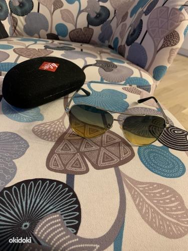 Новые солнцезащитные очки авиатор ретро + подарок (фото #1)