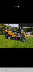 Murutraktor raider Stiga automaat (4 foto / 5)