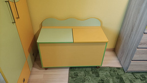 Laste riidekapp ja mänguasjade kast (2 foto / 5)