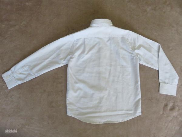 Mosaic белая рубашка на мальчика, 122/128 (фото #3)