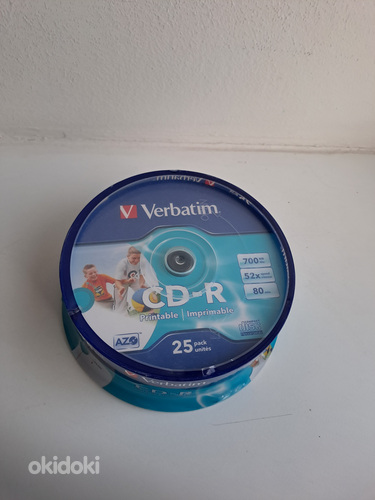 Новые компакт-диски VERBATIM CD-R 25 шт.2коробки