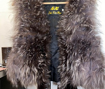 Кожаная куртка ZARA + пальто XS