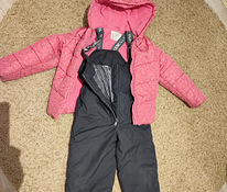 Зимний комплект Huppa брюки 104, куртка для девочек 110