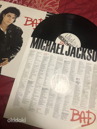 Vinüülplaat Michael Jackson/1987 (foto #3)