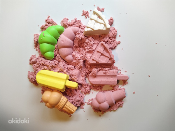 Kineetiline liiv 1 kg, erinevad värvid