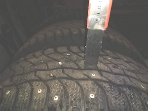 Шипованные зимние шины Viatti Bosco Nordico 225/60 R17 (3 фото из 4)