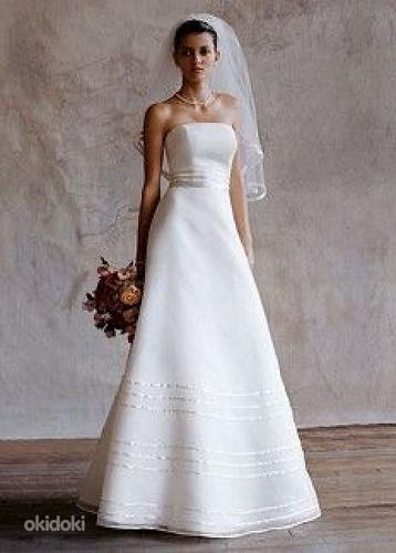 472 евро! David's Bridal очень красивое свадебное платье размер 42-44 (фото #1)
