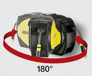 Seinale paigaldatav automaatne veevoolikupool KÄRCHER (5 foto / 6)