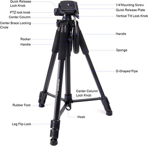 POLAM-FOTO 160 cm / 63 inch camera tripod (7 foto / 7)