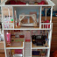 Деревянный четырехэтажный кукольный домик kidKraft с мебелью (фото #1)