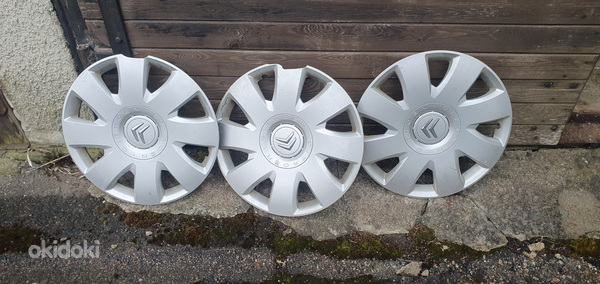 Originaalsed Citroeni 15'' rattakatted