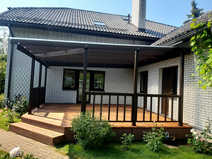 Terrasside ja varikatuste ehitus (3 foto / 5)