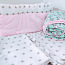 Комплект в кроватку из 3-ех частей + двустороннее одеялко (фото #1)