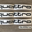 Audi Quattro наклейки (фото #2)