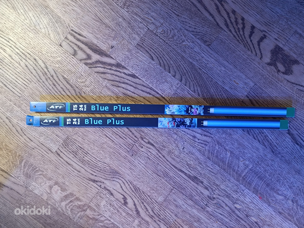 ATI Blue Plus T5 24W luminofoorlambid mereakvaariumile, 2tk