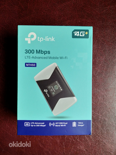 Tp-Link M7450 4G LTE 300 mbps modem/ruuter (foto #1)