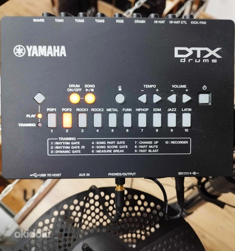 Elektroonilised trummid Yamaha DTX 402k (foto #2)