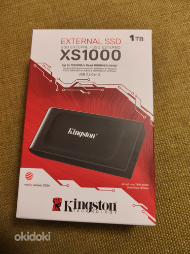 Kingston XS1000 tahkis-ketas (SSD)
