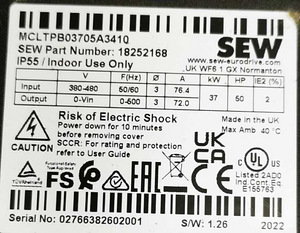 Sagedusmuundur SEW MOVITRAC LTP B 37 kW (2 foto / 3)