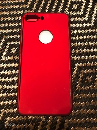 Красный чехол для iPhone 7, 8 plus (фото #2)