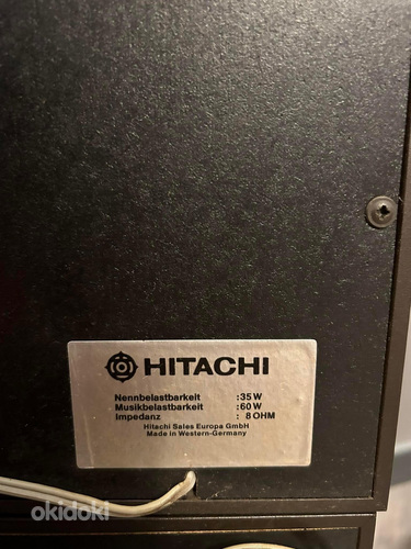 Hitachi T-22L Music Center, Retro/Vintage muusikakeskus (foto #3)