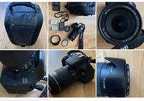 Canon EOS 600d fotokaamera ja fototarvikud